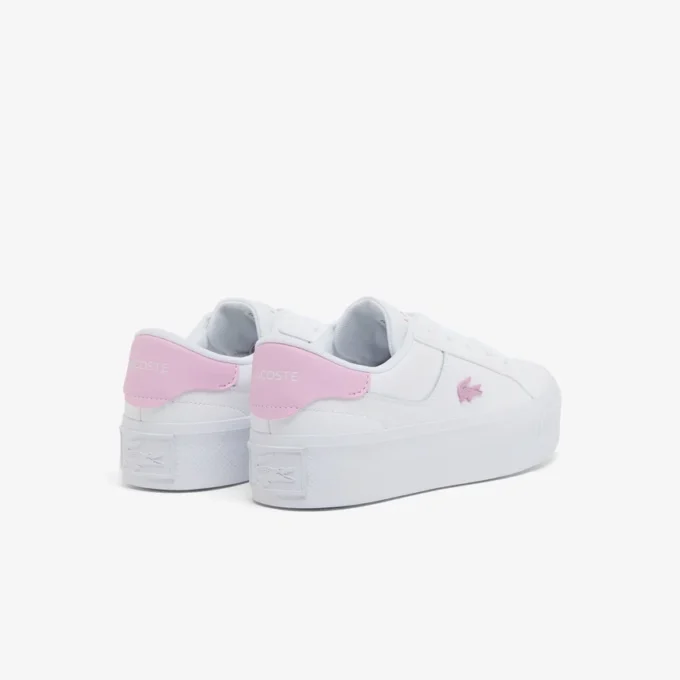 Ziane Plateau-Sneaker aus Leder für Damen