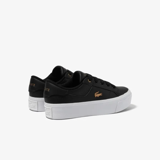 Ziane Plateau-Sneaker aus Leder für Damen