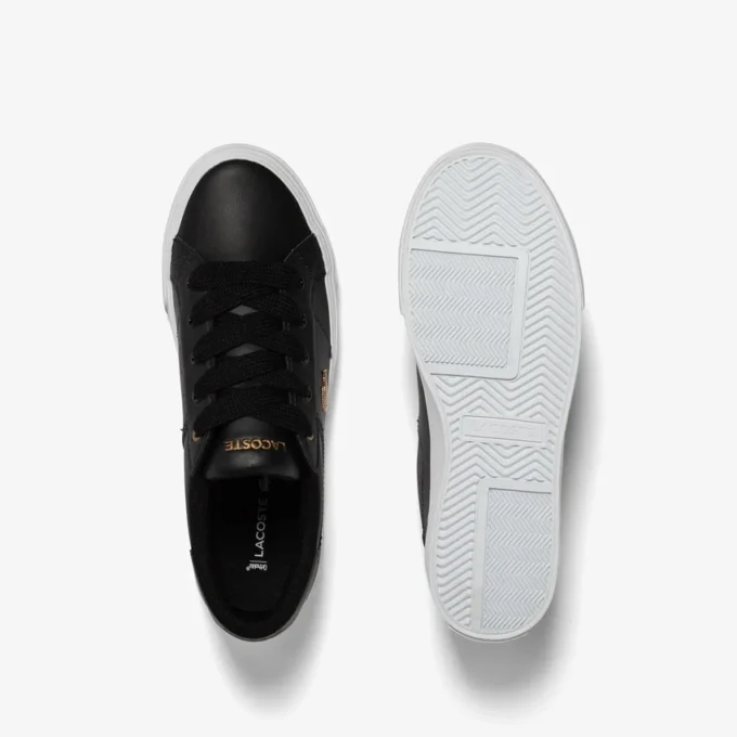 Ziane Plateau-Sneaker aus Leder für Damen