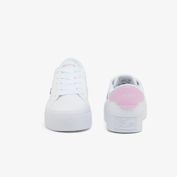 Ziane Plateau-Sneaker aus Leder für Damen