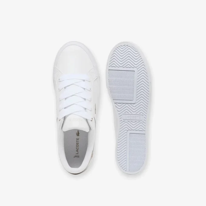 Ziane Plateau-Sneaker aus Leder für Damen