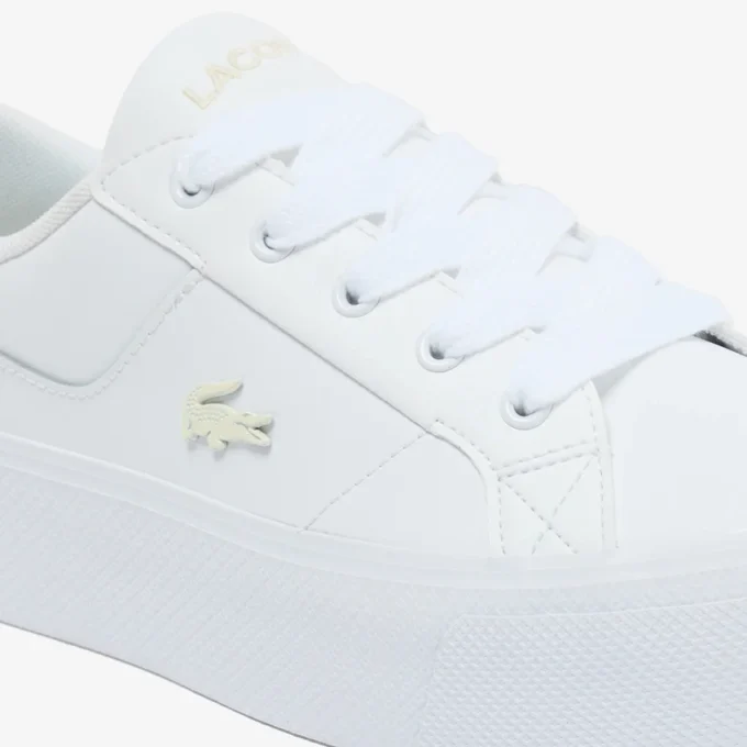 Ziane Plateau-Sneaker aus Leder für Damen