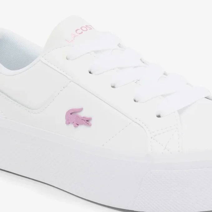 Ziane Plateau-Sneaker aus Leder für Damen