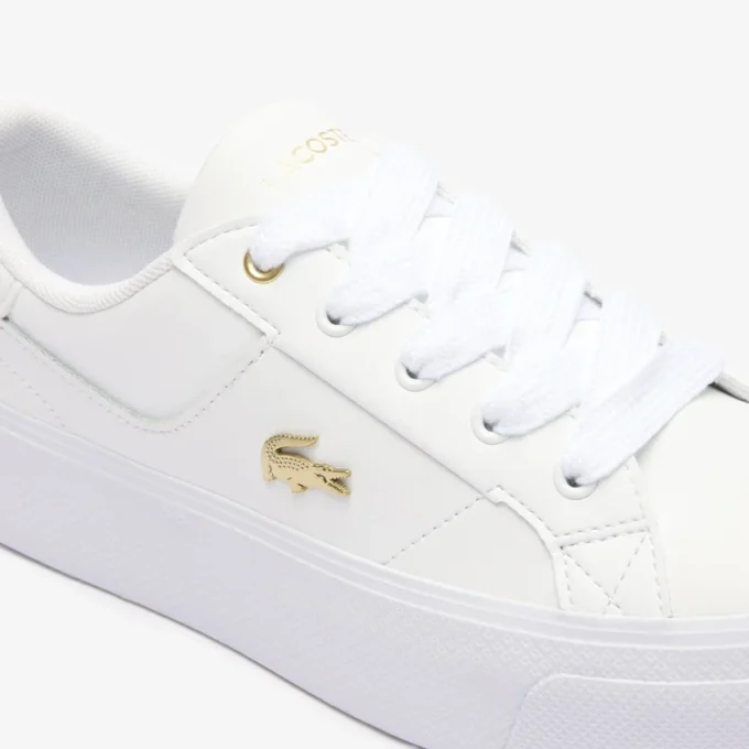 Ziane Plateau-Sneaker aus Leder für Damen