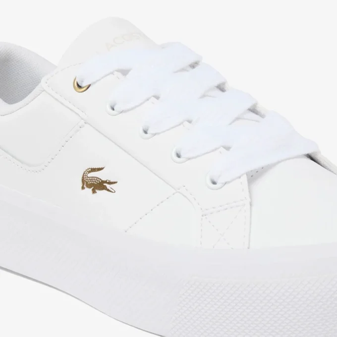 Ziane Plateau-Sneaker aus Leder für Damen