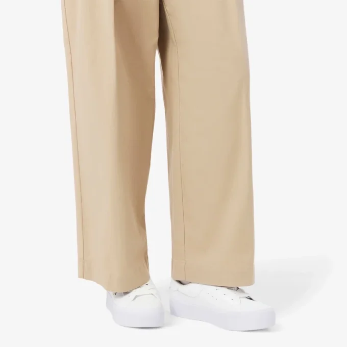 Ziane Plateau-Sneaker aus Leder für Damen